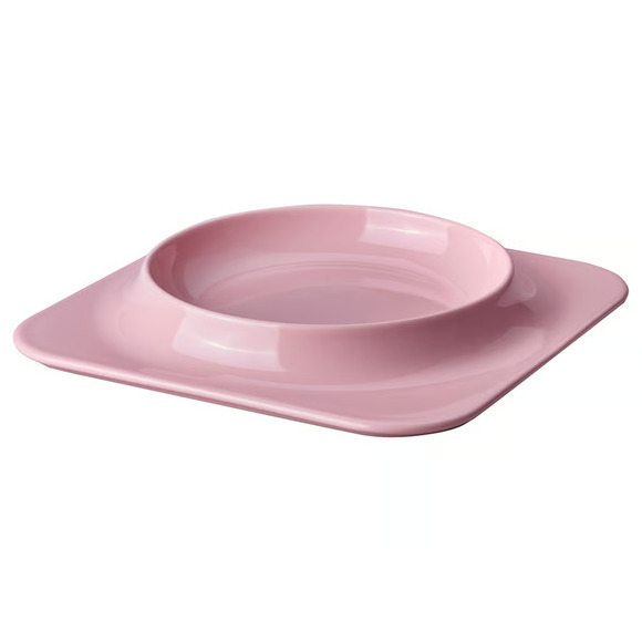 Gustaf Westman X IKEA VINTERFINT Plate, Pink, 10½x10½" (206.044.43) NEW - Picture 1 of 1